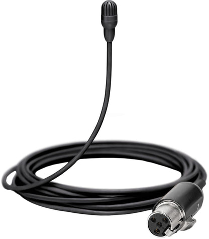 Shure TL46B/O-MTQG TwinPlex Subminiature Omnidirectional Lavalier Microphone with MTQG Plug - Black - PSSL ProSound and Stage Lighting