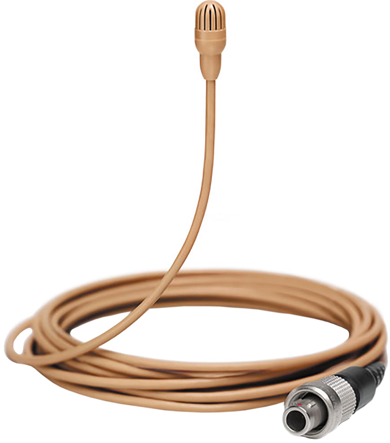 Shure TL46C/O-LEMO TwinPlex Subminiature Omnidirectional Lavalier Microphone with LEMO3 Plug - Cocoa