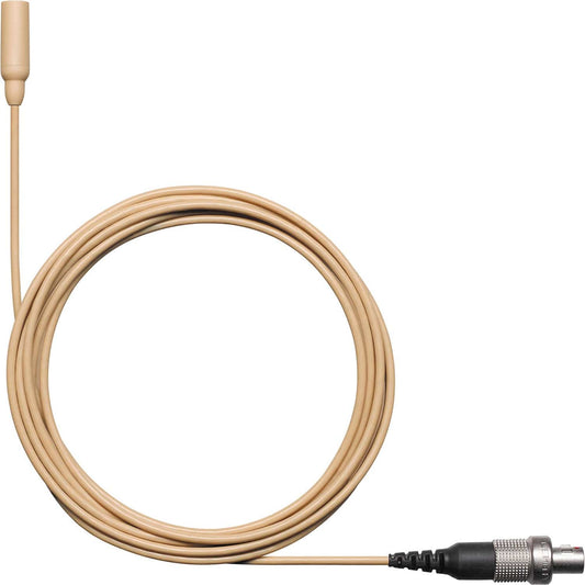 Shure TL47T/O-LEMO-A TwinPlex Omnidirectional Lavalier Microphone - LEMO3 with Accessories - Tan - PSSL ProSound and Stage Lighting