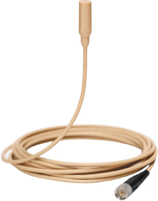 Shure TL47T/O-MDOT-A TwinPlex Omnidirectional Lavalier Microphone - MDOT with Accessories - Tan - PSSL ProSound and Stage Lighting