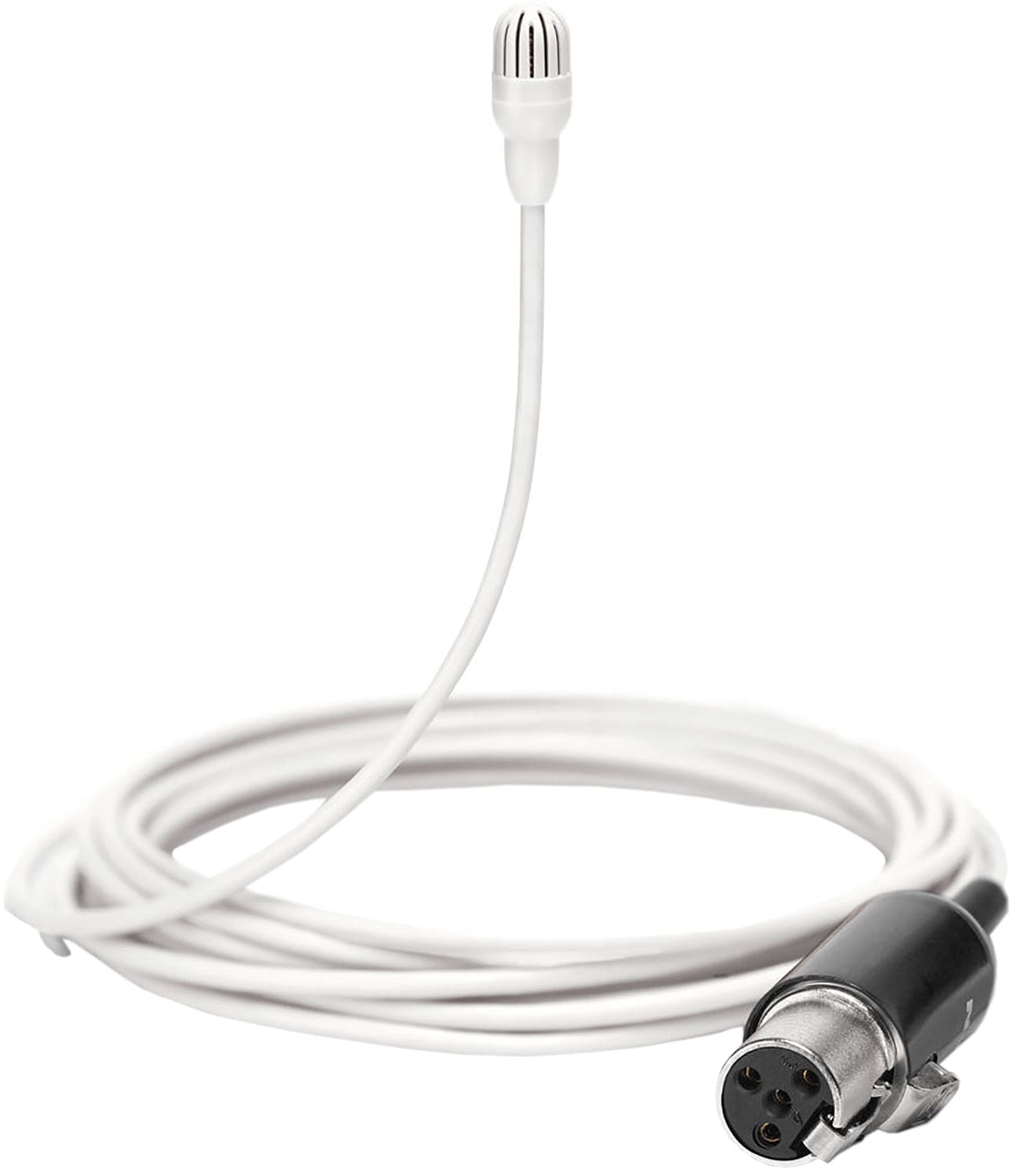 Shure TL47W/O-MTQG-A TwinPlex Omnidirectional Lavalier Microphone - MTQG with Accessories - White - PSSL ProSound and Stage Lighting