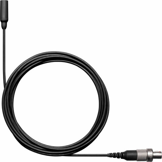 Shure TL48B/O-LEMO-A TwinPlex Omnidirectional Lavalier Microphone - LEMO3 with Accessories - Black - PSSL ProSound and Stage Lighting