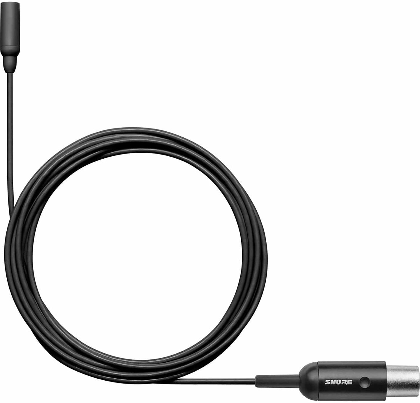 Shure TL48B/O-MTQG-A TwinPlex Omnidirectional Lavalier Microphone - MTQG with Accessories - Black - PSSL ProSound and Stage Lighting