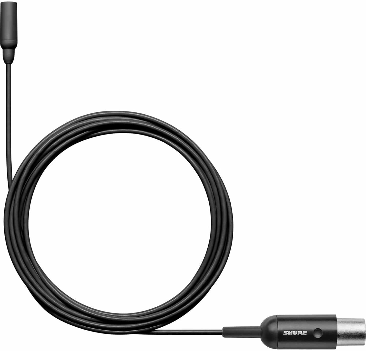 Shure TL48B/O-MTQG-A TwinPlex Omnidirectional Lavalier Microphone - MTQG with Accessories - Black - PSSL ProSound and Stage Lighting