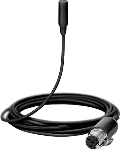 Shure TL48B/O-MTQG-A TwinPlex Omnidirectional Lavalier Microphone - MTQG with Accessories - Black - PSSL ProSound and Stage Lighting