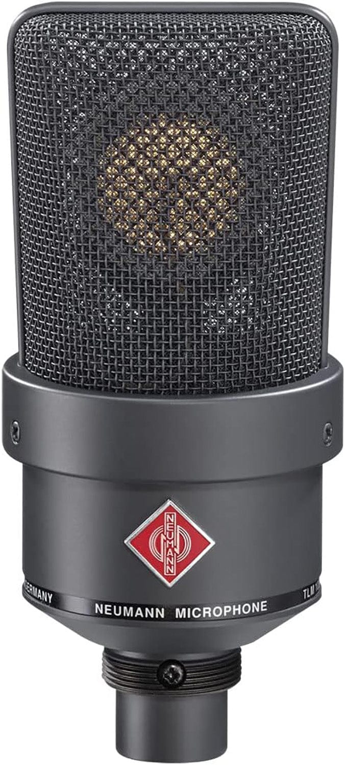 Neumann TLM-103-MT-SET Condenser Microphone with EA 1 Shockmount and Aluminum Case - Matte Black - PSSL ProSound and Stage Lighting