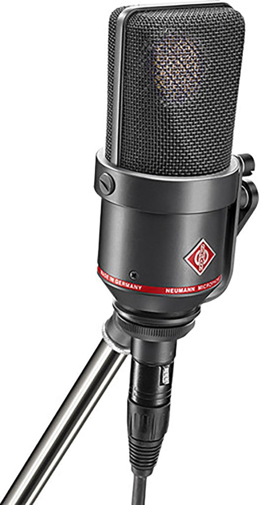 Neumann TLM-170-R-MT K 89 Capsule Multi-Pattern Microphone with Tilting Side Bracket - Matte Black - PSSL ProSound and Stage Lighting