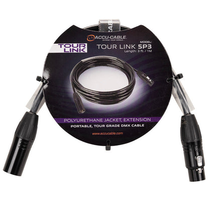 Elation TOUR LINK 5P3 TOUR LINK 5P3; 3Ft., Tour Grade, DMX CBL