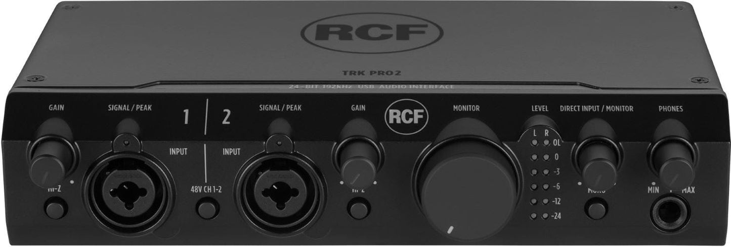 RCF TRK-PRO2 2X2 Channel USB Interface - PSSL ProSound and Stage Lighting