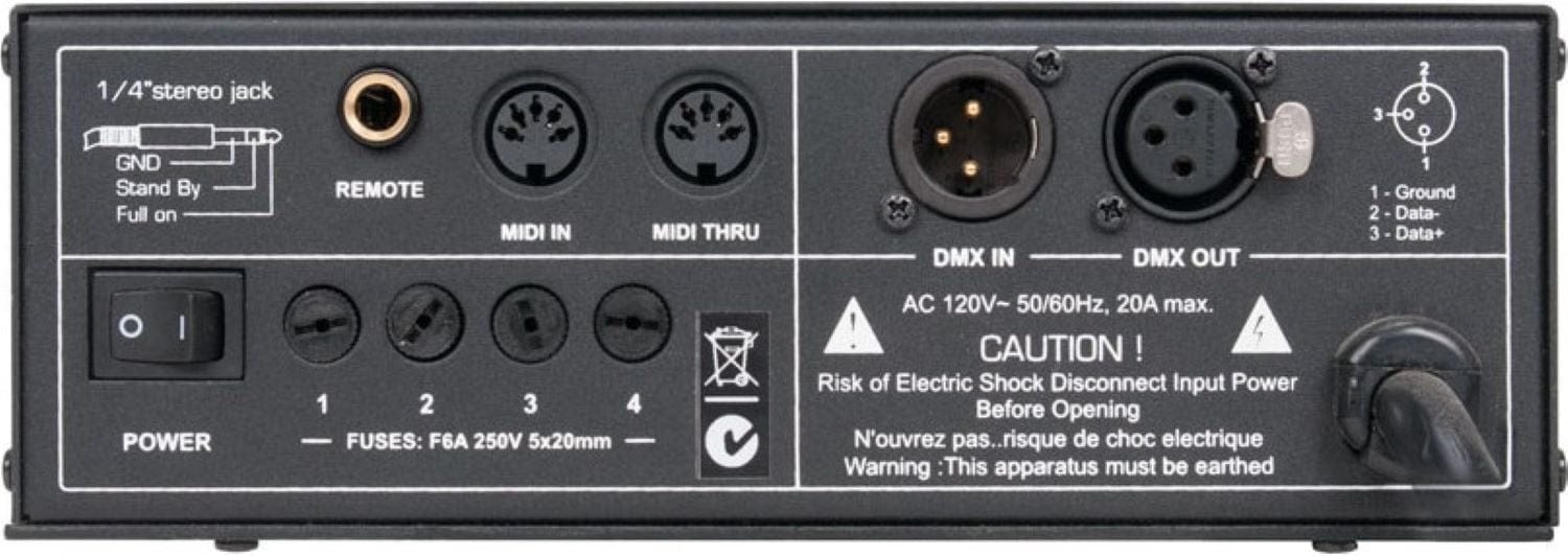 Elation Cyber Pak 4 Channel 2400W Portable Dimmer - PSSL ProSound and Stage Lighting