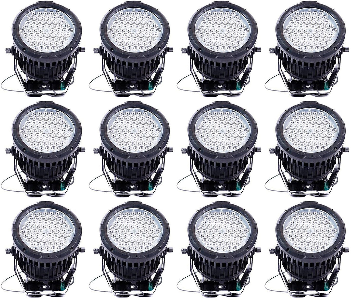 Elation ELAR 180 PAR RGBWA RGBWA IP65 LED Par Can Set of 12 - PSSL ProSound and Stage Lighting