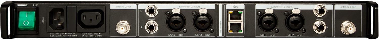 Shure P10T J8 Double Transmitter 554-626Mhz - PSSL ProSound and Stage Lighting