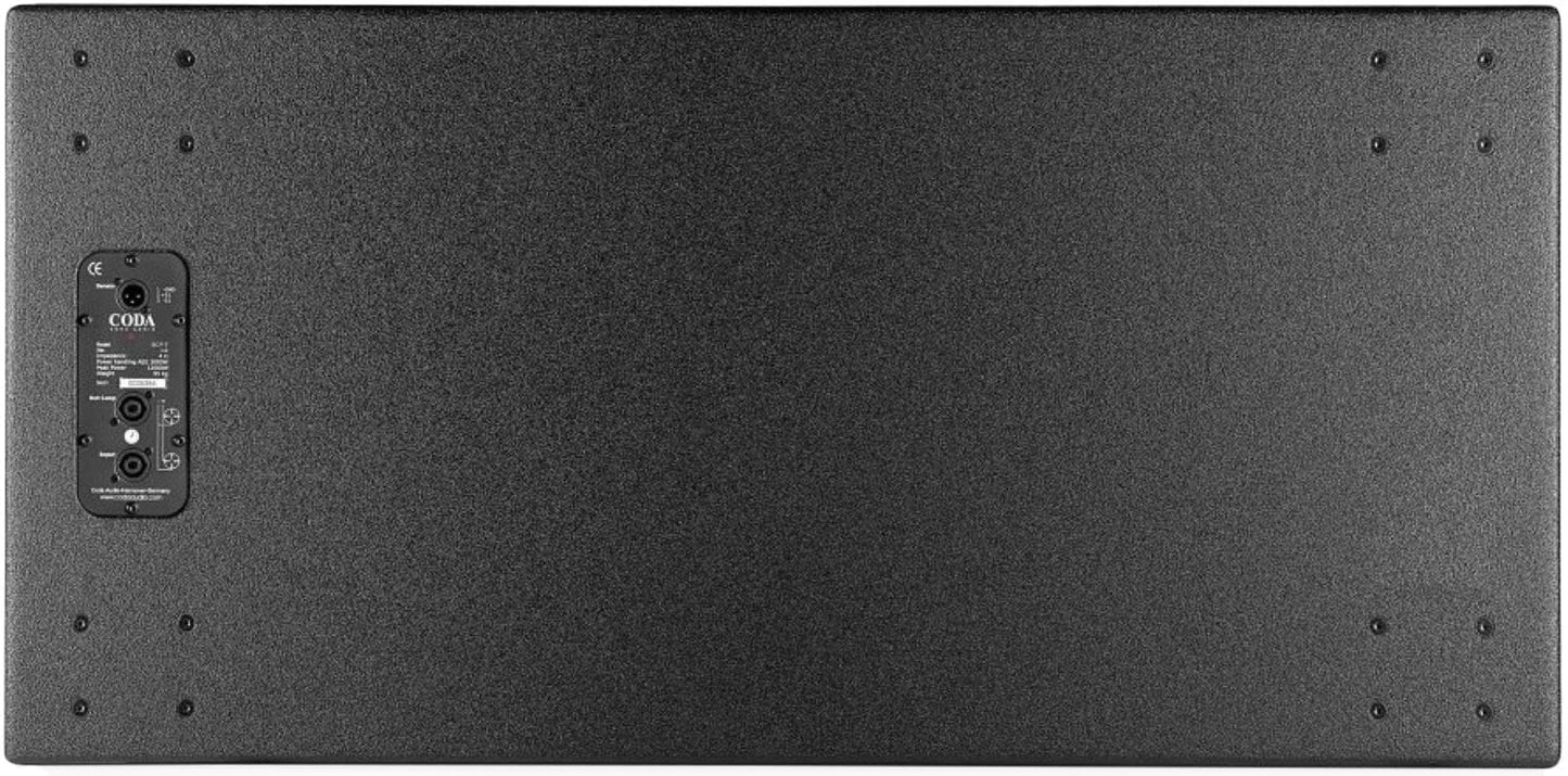 CODA AUDIO SCPF Line Array Subwoofer - PSSL ProSound and Stage Lighting