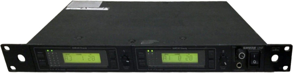Système Micro HF Shure UHF Ver2 - U4D-R7 - Bande 782-810 MHz - Occasion