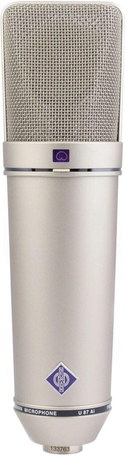 Neumann U-87AI K 67 Capsule Multi-Pattern Microphone with Pop