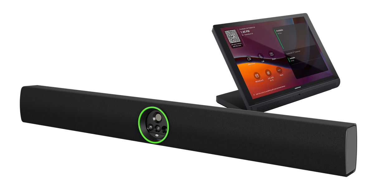 Crestron UC-B70-A-T Crestron Flex Large Room Conference Solution with All-In-One Videobar 70 for Microsoft Teams Rooms