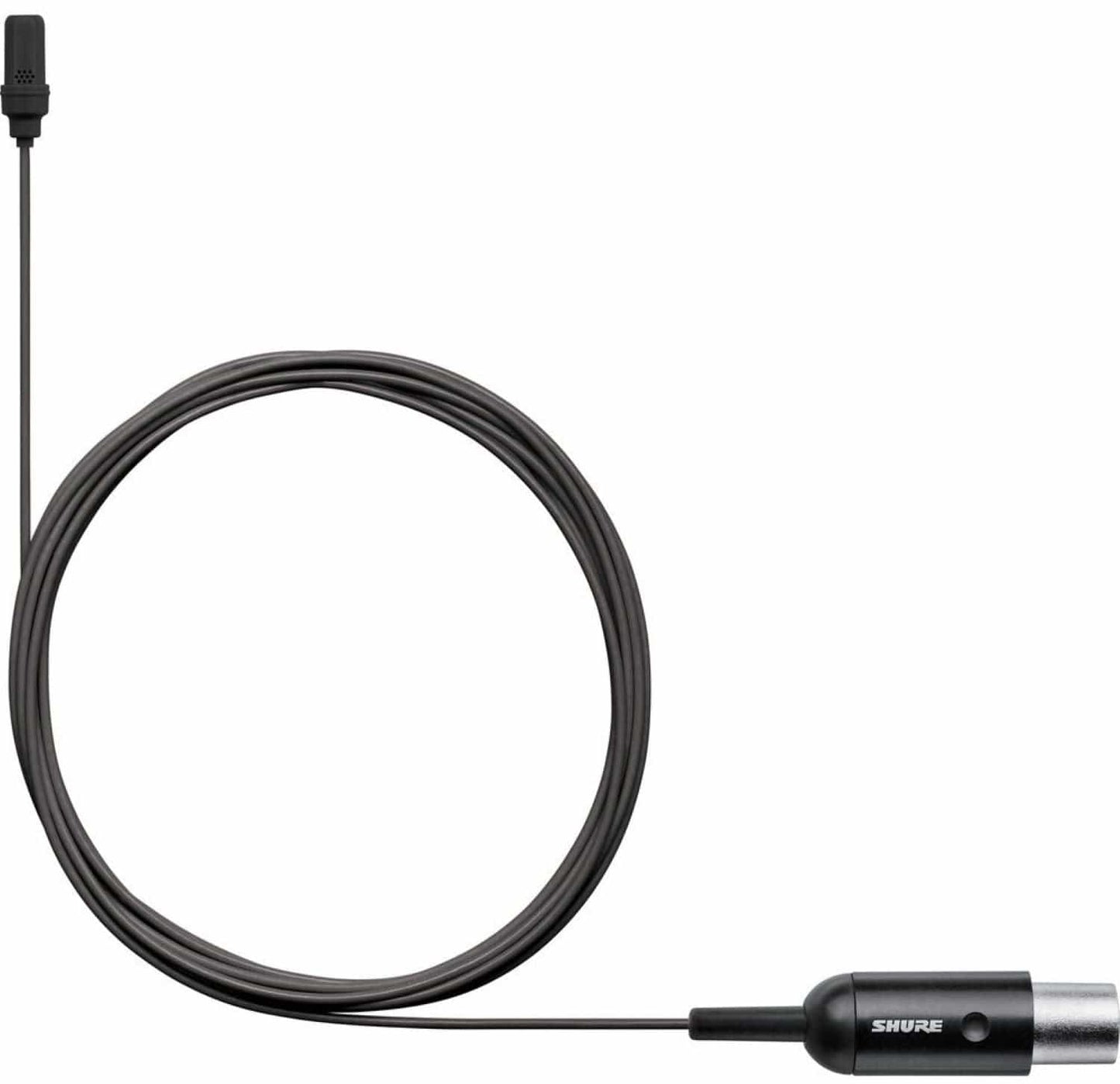 Shure UL4B/C-MTQG-A Directional Subminiature Lavalier Microphone - Black - PSSL ProSound and Stage Lighting