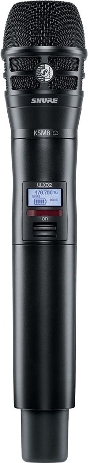 Shure ULXD2/K8 Digital Handheld Transmitter w/ KSM8 Capsule, J50A Band - PSSL ProSound and Stage Lighting