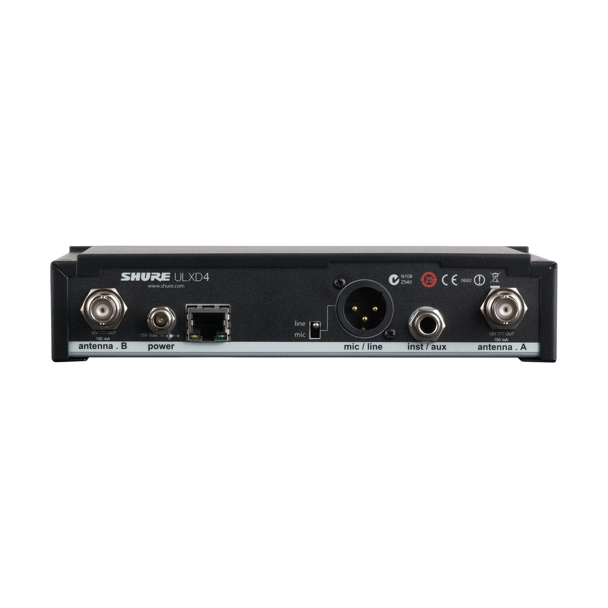 Shure ULXD4TA=-G50 ULXD4 WIRELESS RECEIVER TAA