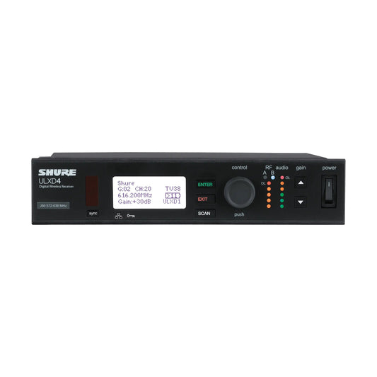 Shure ULXD4TA=-V50 ULXD4 WIRELESS RECEIVER TAA