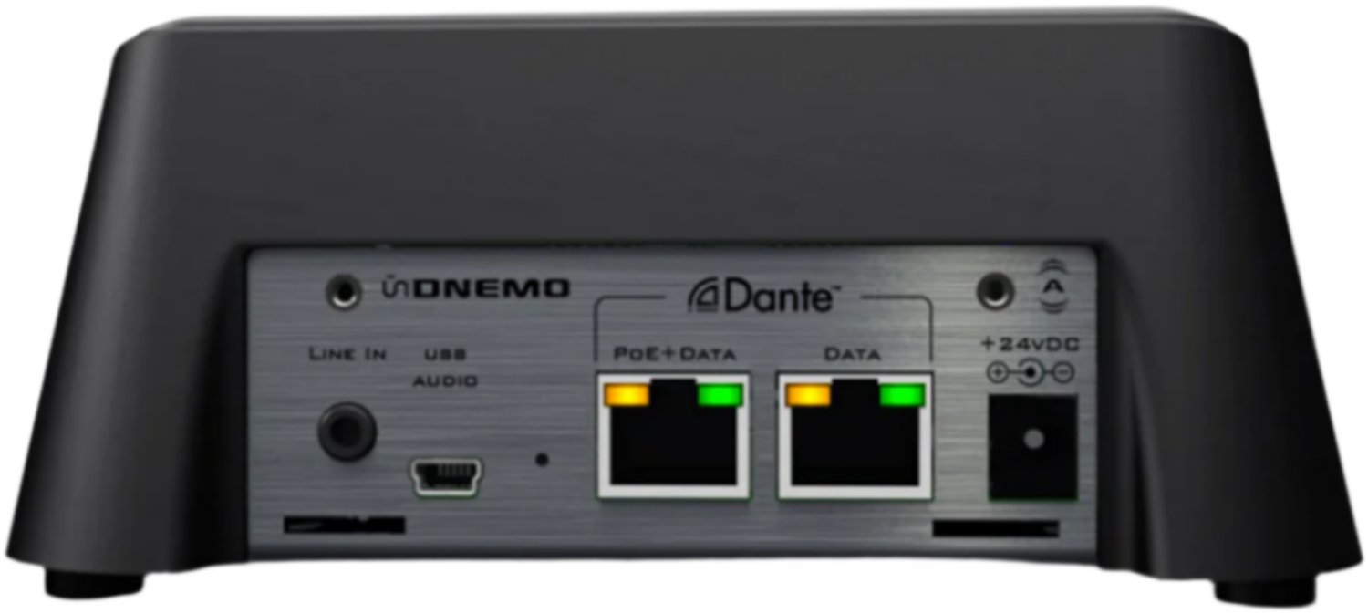 Q-SYS UNDNEMO Attero Tech 64 Channel Dante Network Audio Monitor with Built-in Mic - PSSL ProSound and Stage Lighting