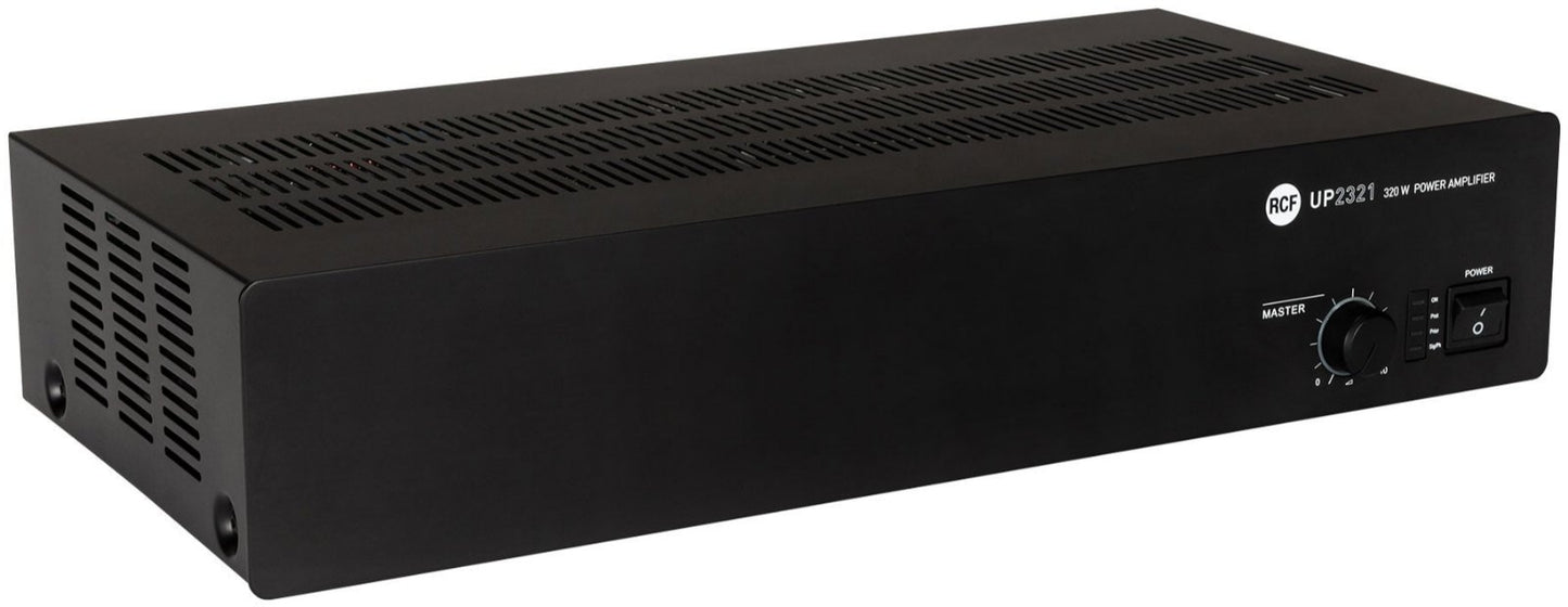 RCF UP 2321 Power Amplifier (70V/ 4 Ohm/ Aux Input) - PSSL ProSound and Stage Lighting