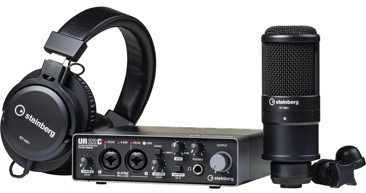 Steinberg UR22C Recording Pack