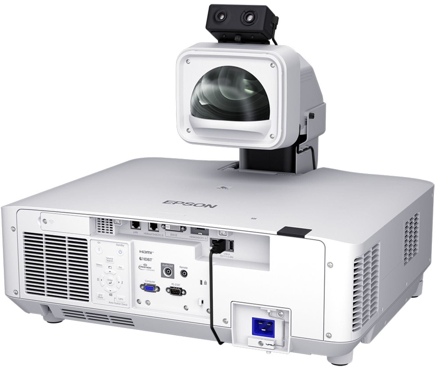 EPSON High Brightness EB-PU2120W Projector, 20,000 Lumens, WUXGA, White - PSSL ProSound and Stage Lighting