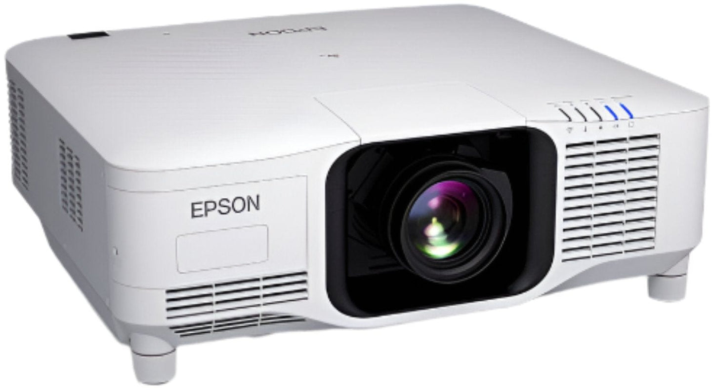 Epson V11HB04920 EB-PQ2216W 16000LM 4K Projector - White - ProSound and Stage Lighting