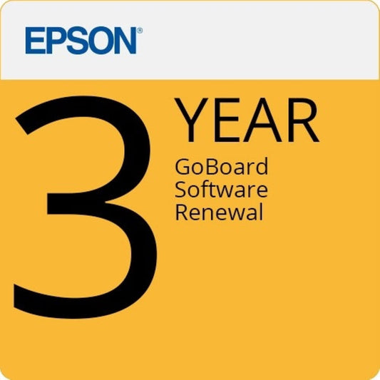 EPSON GoBoard Software Renewal, 3-Year License - PSSL ProSound and Stage Lighting