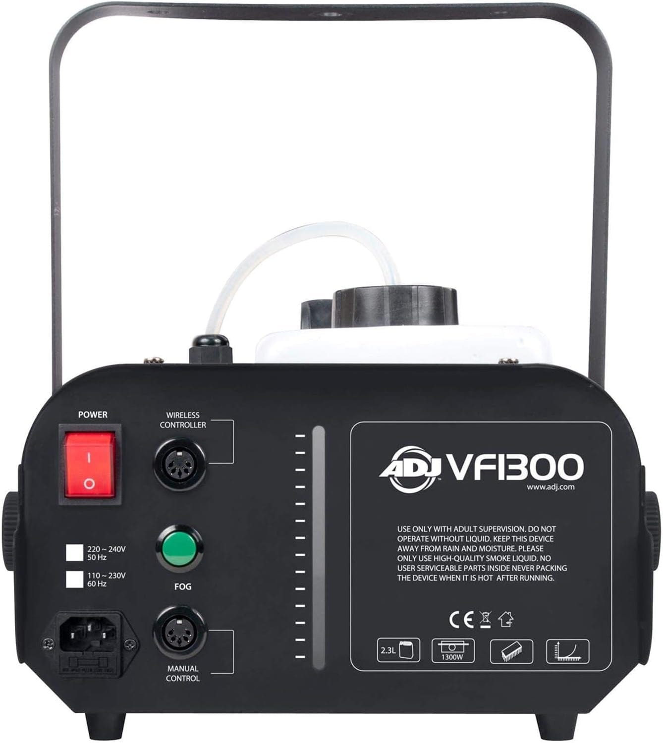 ADJ American DJ VF1300-ADJ Mobile Fog Machine with Wired Remote / Wireless Remote Control - PSSL ProSound and Stage Lighting