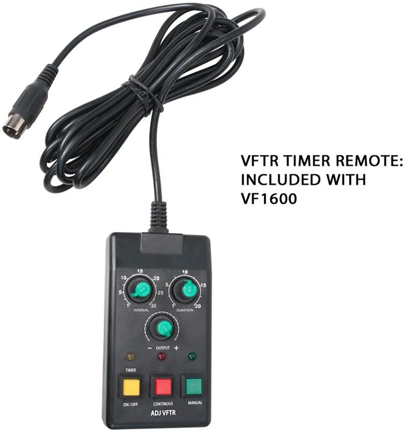 ADJ American DJ VF1600-EP 1500 Watt Value Fogger with Wired Digital ...