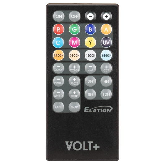 Elation VOLT+ IR REMOTE IR Remote for VOLT+ Series Fixture