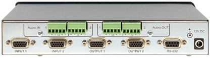 Kramer VP-2X2 Computer Graphics VGA/Audio Matrix Switcher - PSSL ProSound and Stage Lighting