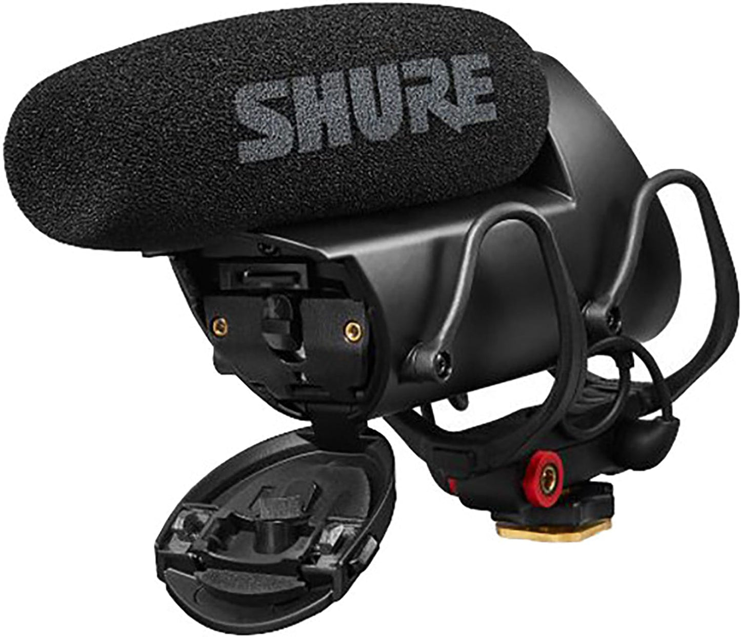 Shure VP83F Lenshopper Camera-Mount Shotgun Microphone with Integrated Flash Recording - PSSL ProSound and Stage Lighting