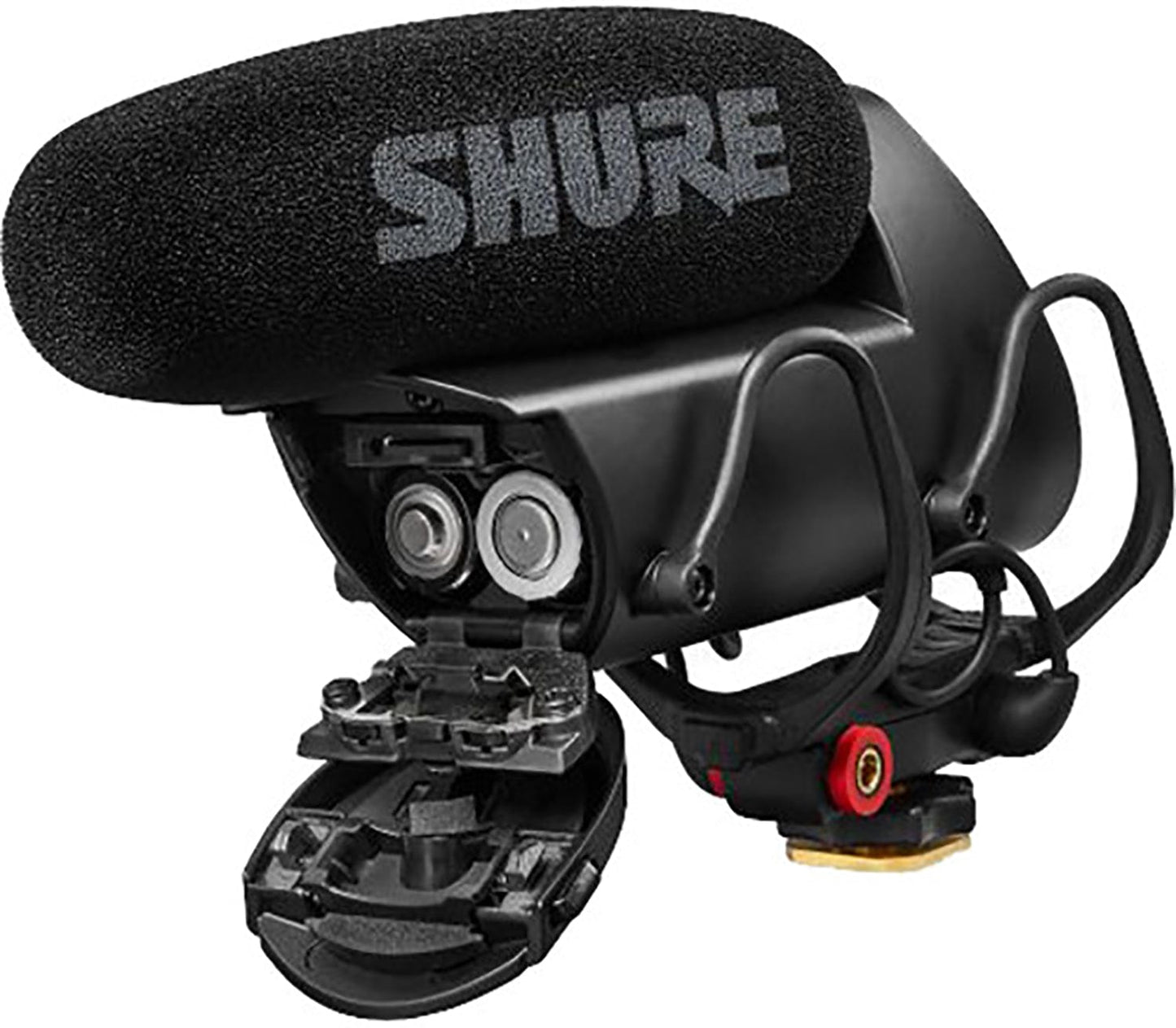 Shure VP83F Lenshopper Camera-Mount Shotgun Microphone with Integrated Flash Recording - PSSL ProSound and Stage Lighting