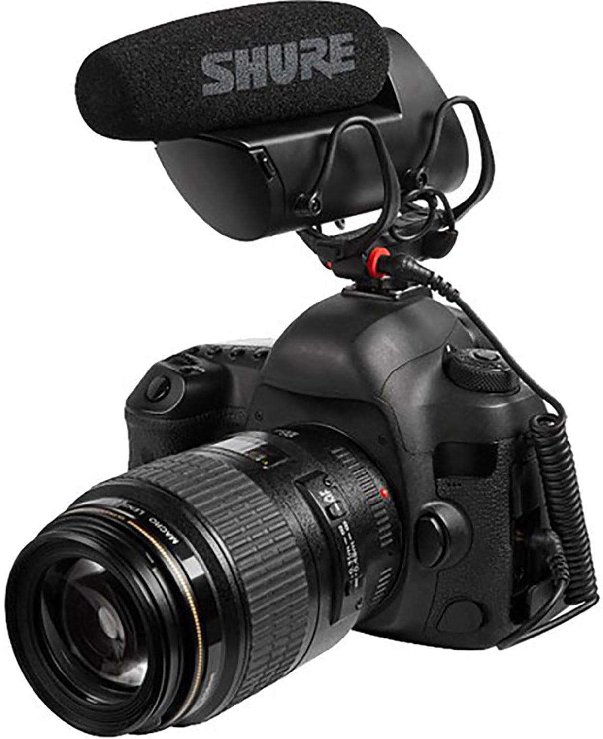 Shure VP83F Lenshopper Camera-Mount Shotgun Microphone with Integrated Flash Recording - PSSL ProSound and Stage Lighting