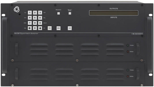 Kramer VS-3232DN-EM/STANDALONE 6U Digital Frame with 16 Slots - PSSL ProSound and Stage Lighting