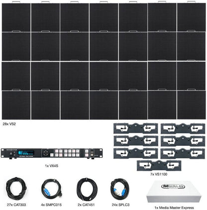 ADJ American DJ VS2-7X4 ArKaos Video Panel System with 28x VS2 LED Panels - ProSound and Stage Lighting