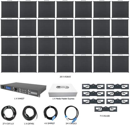 ADJ American DJ VS3-7X4 ArKaos Video Panel System with 28x VS3 LED Panels - PSSL ProSound and Stage Lighting