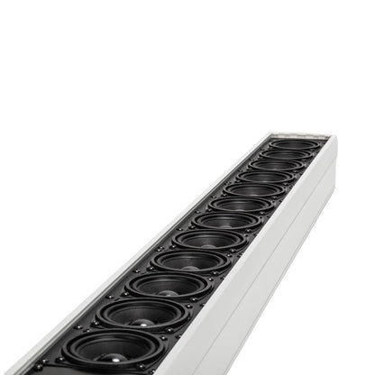 RCF VSA-1250-W MK2 Active 1300W Digitally Steerable Column Speaker - (12) 3.5" Woofers
