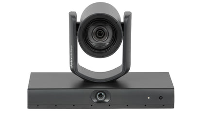 Datavideo VTC-100 12x 1080p AI enhanced voice tracking PTZ camera with NDI/HX, 3G-SDI, UVC, and HDMI outputs. Includes an L bracket wall mount.