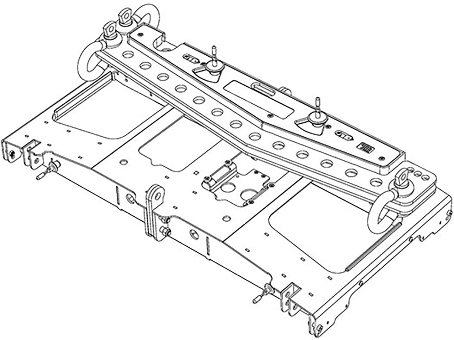 JBL VTX-A8-AF Array Frame for A8 and B18 Speakers with 1x Extension Bar