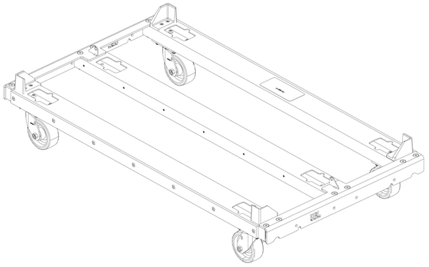 JBL VTX-B28-VT Vertical Transport Cart for up to 4x VTX B28 - PSSL ProSound and Stage Lighting