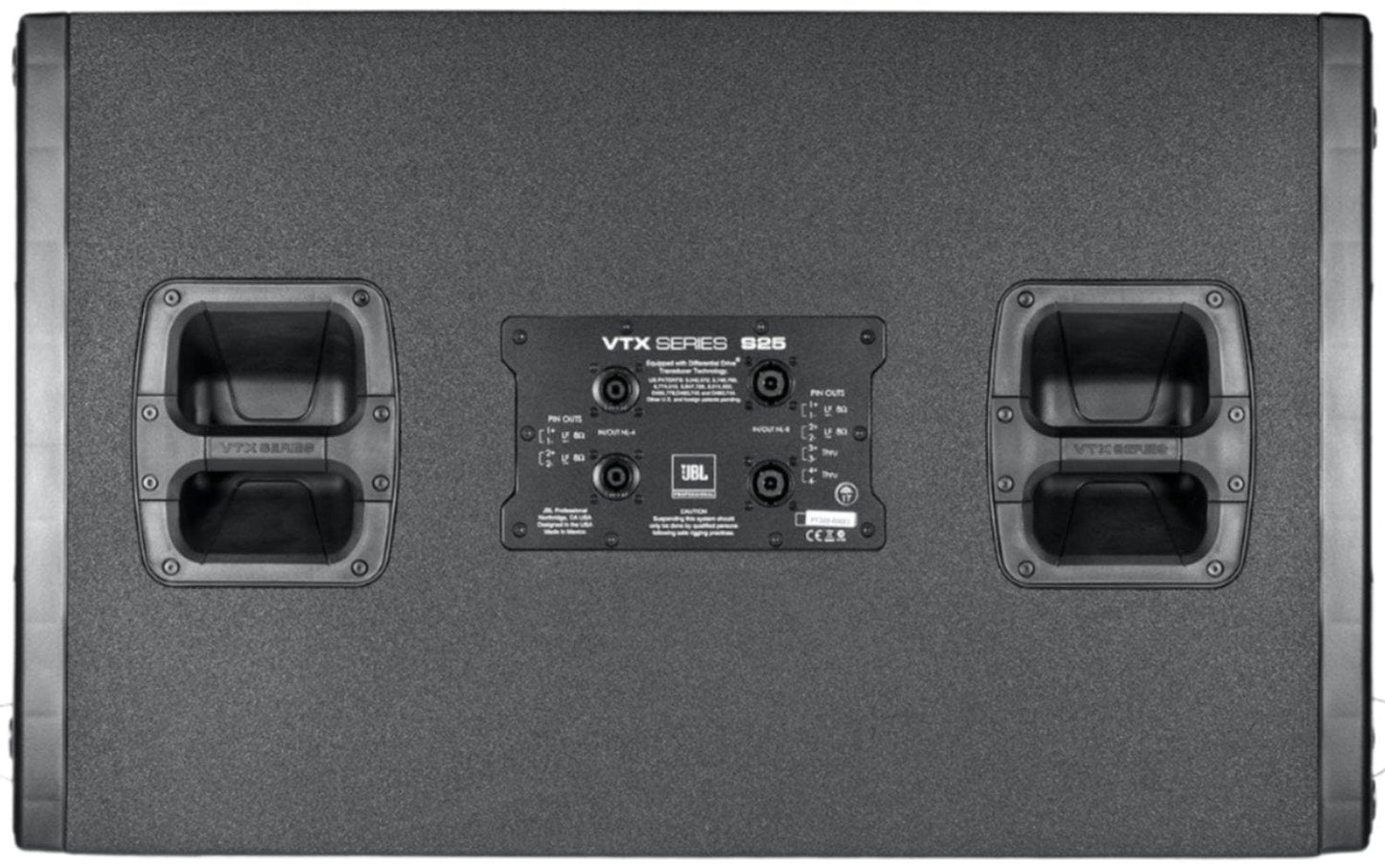 JBL VTX-S25 Dual 15-Inch Subwoofer Mechanically Compatible with V20 Loudspeaker - PSSL ProSound and Stage Lighting