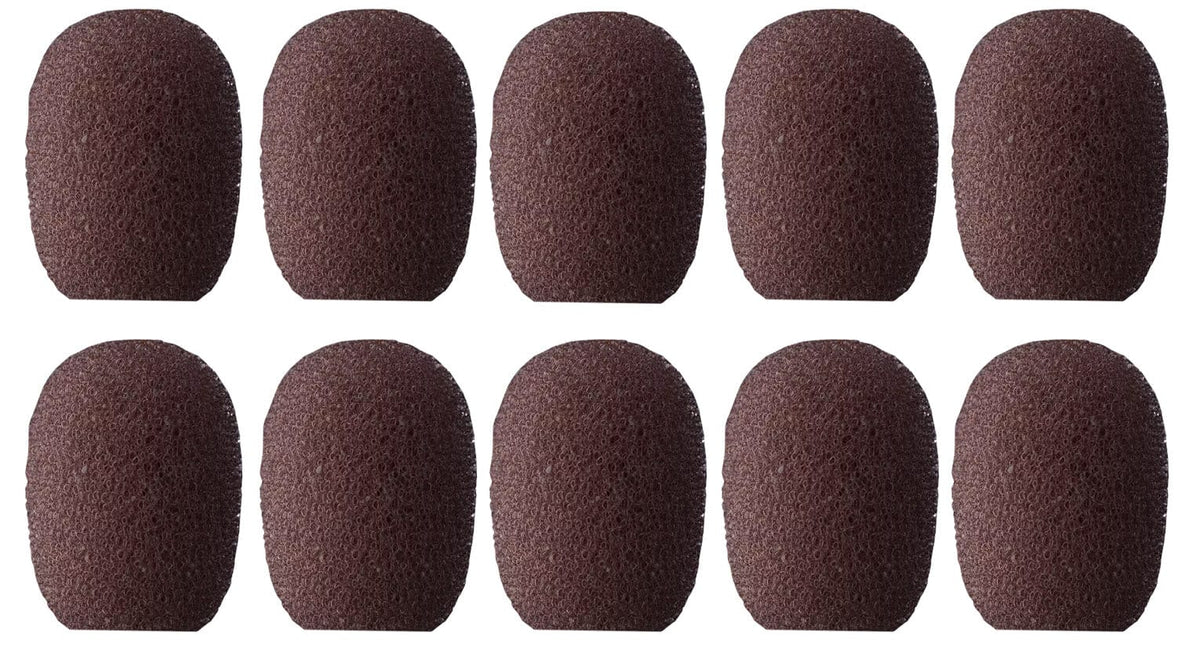 Microlitte Pack AKG 6500H00450 / W82 (10 Pack) Windscreens for LC82 MD MicroLite ...