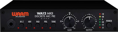 Warm Audio WA12 MKII Black Mic Preamp/DI