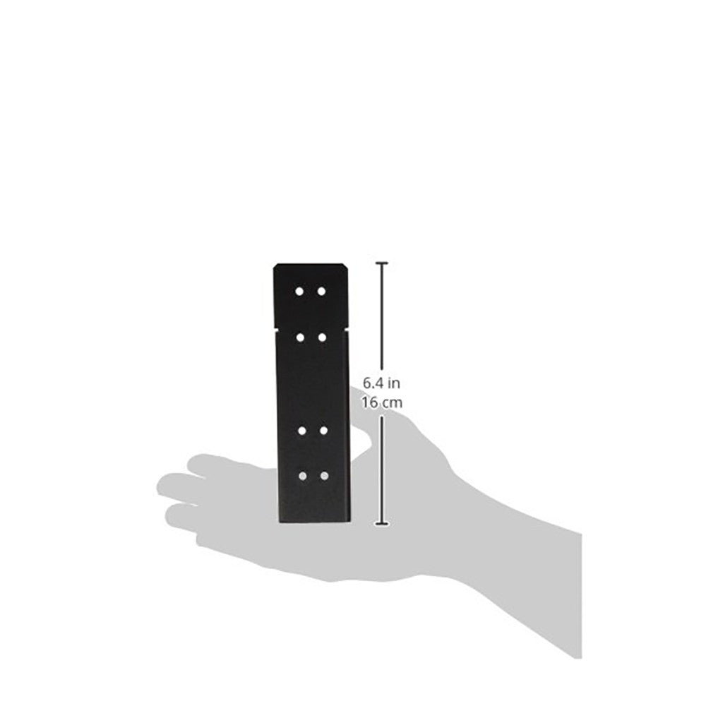 Shure WA504 Universal Mounting Bracket for Connecting Two Half Racks. Mounts an Extruded Chassis to a Side-Mount Chassis. (Ex: DFR11EQ to UC4, P4M to P6T)