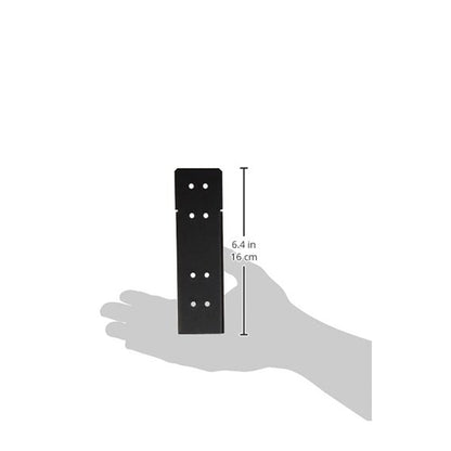 Shure WA504 Universal Mounting Bracket for Connecting Two Half Racks. Mounts an Extruded Chassis to a Side-Mount Chassis. (Ex: DFR11EQ to UC4, P4M to P6T)