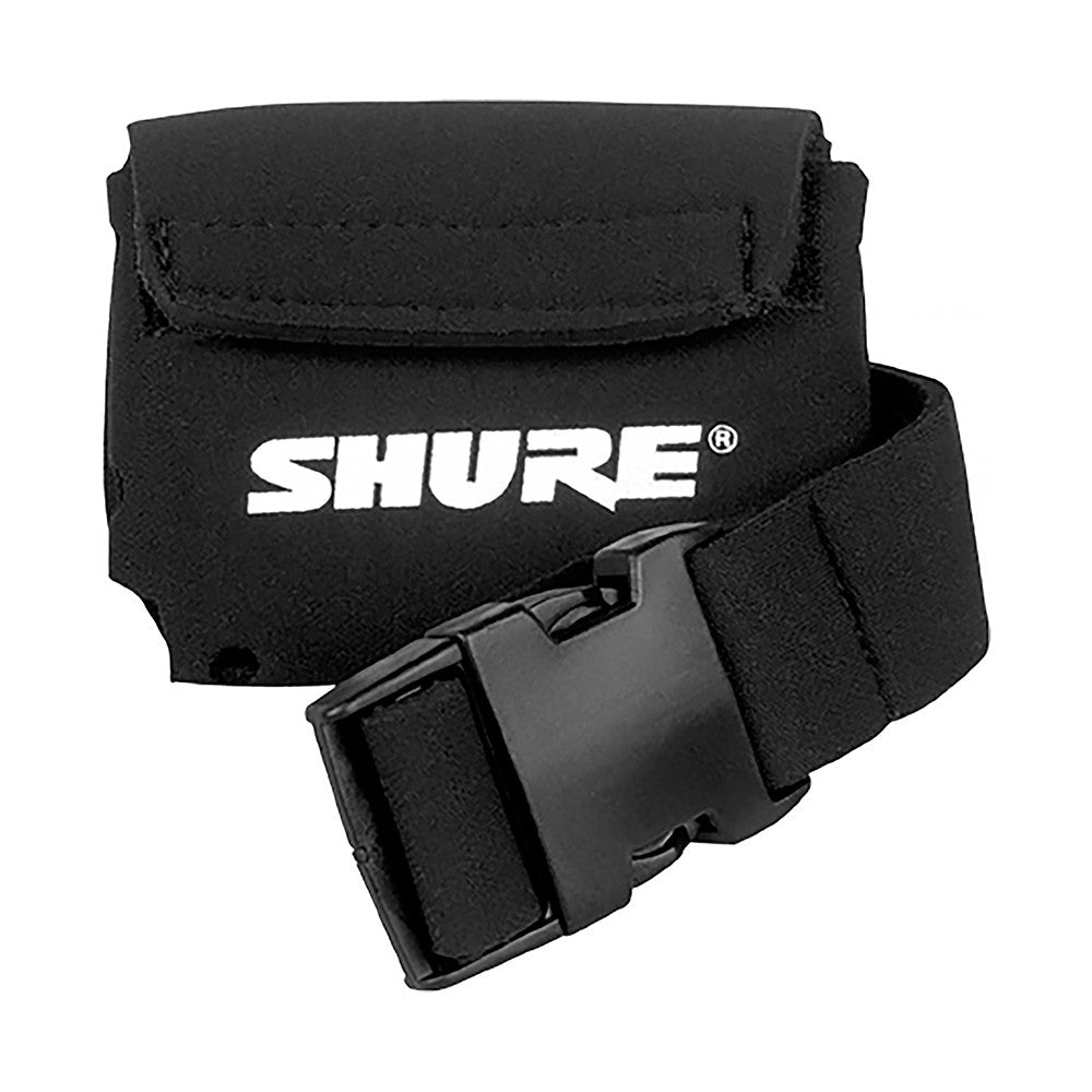 Shure WA570A Neoprene Bodypack Belt Pouch for UR1, ULX1, SLX1, PGX1, LX1, SC1, T1G, T1, U1, UC1, and UT1 Bodypack Transmitters
